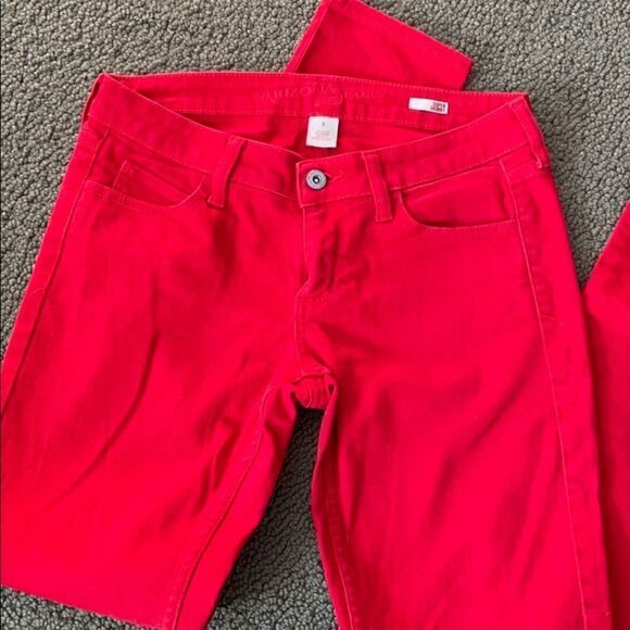 Arizona Red Super Skinny Jeans - Picture 2 of 5